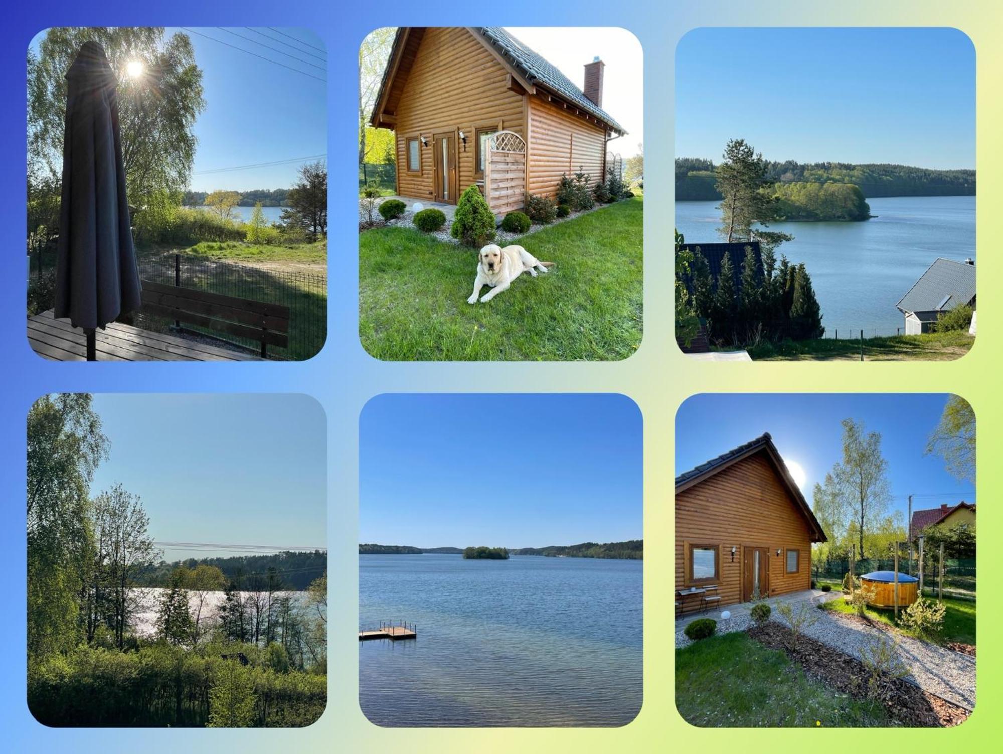 Karmelowe Kaszuby, Z Jacuzzi Na Tarasie Z Widokiem Na Jezioro Chalet *